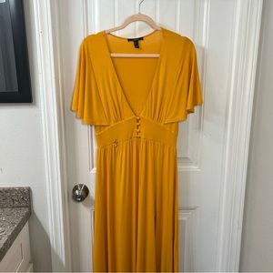 Forever 21 low cut maxi dress